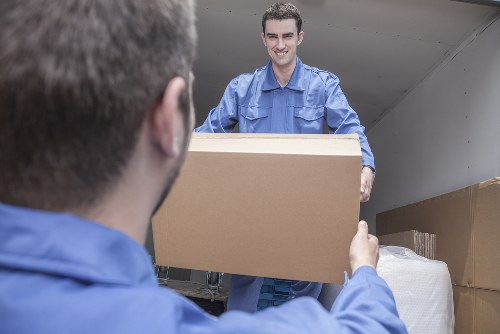 Man With A Van Knightsbridge moving items from a luxury apartment