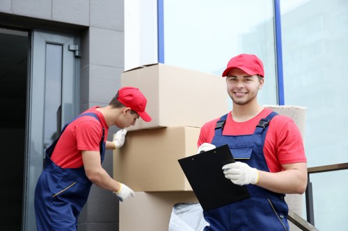 Professional office removals planning in Knightsbridge with business relocation logistics