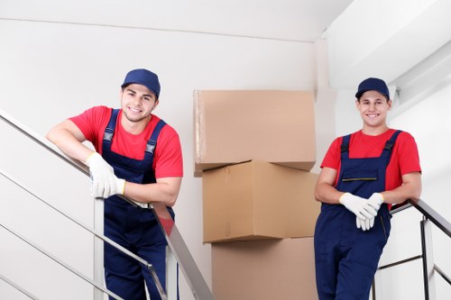 Man with a van service helping with a move in Knightsbridge