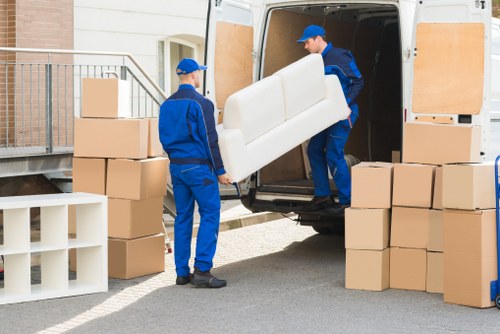 Man with a van service in Knightsbridge handling a careful local move