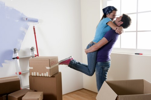 Navigating narrow staircases during piano removals in Knightsbridge
