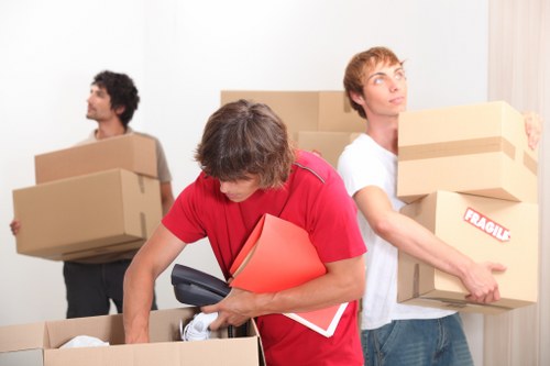Fragile items and furniture protection during a luxury house move