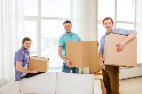 Careful moving service for a Knightsbridge townhouse relocation
