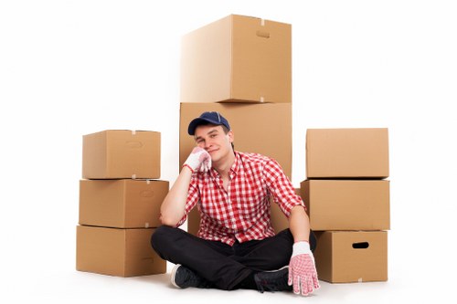 Support for accessibility requests on a local moving service page