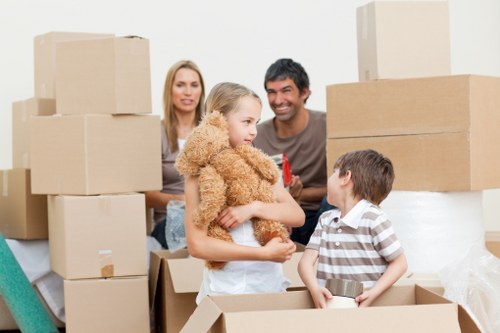 Careful box labeling and organized packing service in Knightsbridge