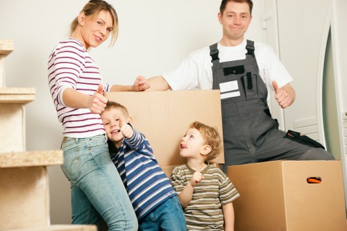 Professional moving truck service timing and planning in Knightsbridge